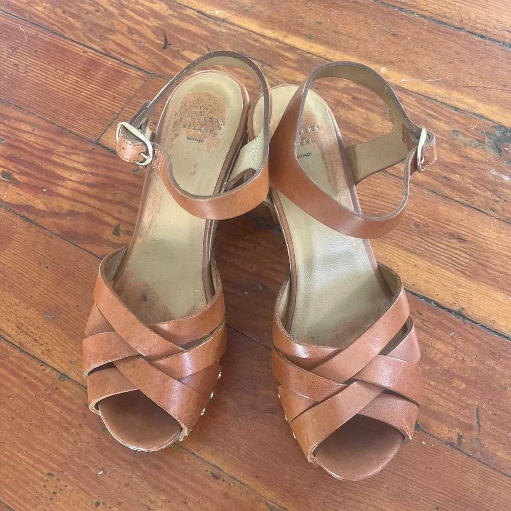 Sezane Clog Heels - Picture 1 of 6
